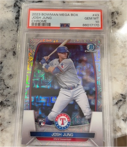 2023 Bowman Chrome Mega Box #43 Josh Jung — front