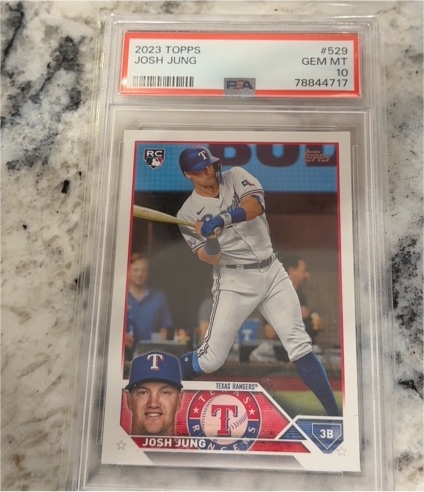 2023 Topps #529 Josh Jung — front