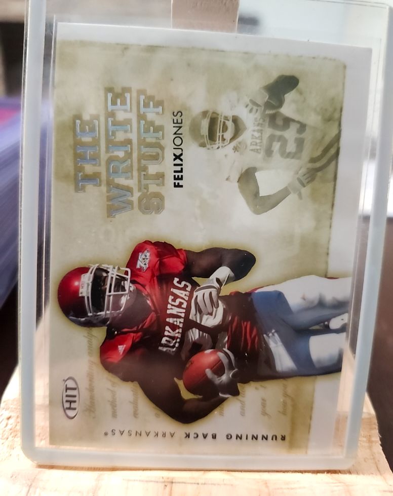 2008 Sage Hit The Write Stuff Felix Jones — front
