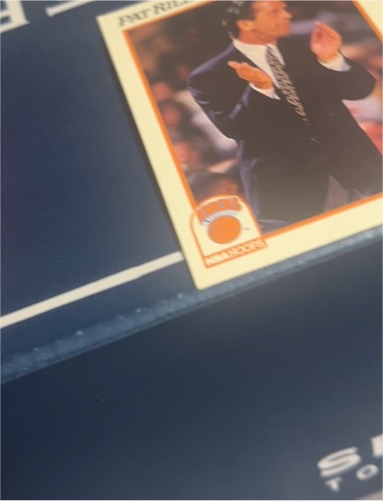 1991 NBA Hoops #238 Pat Riley — front