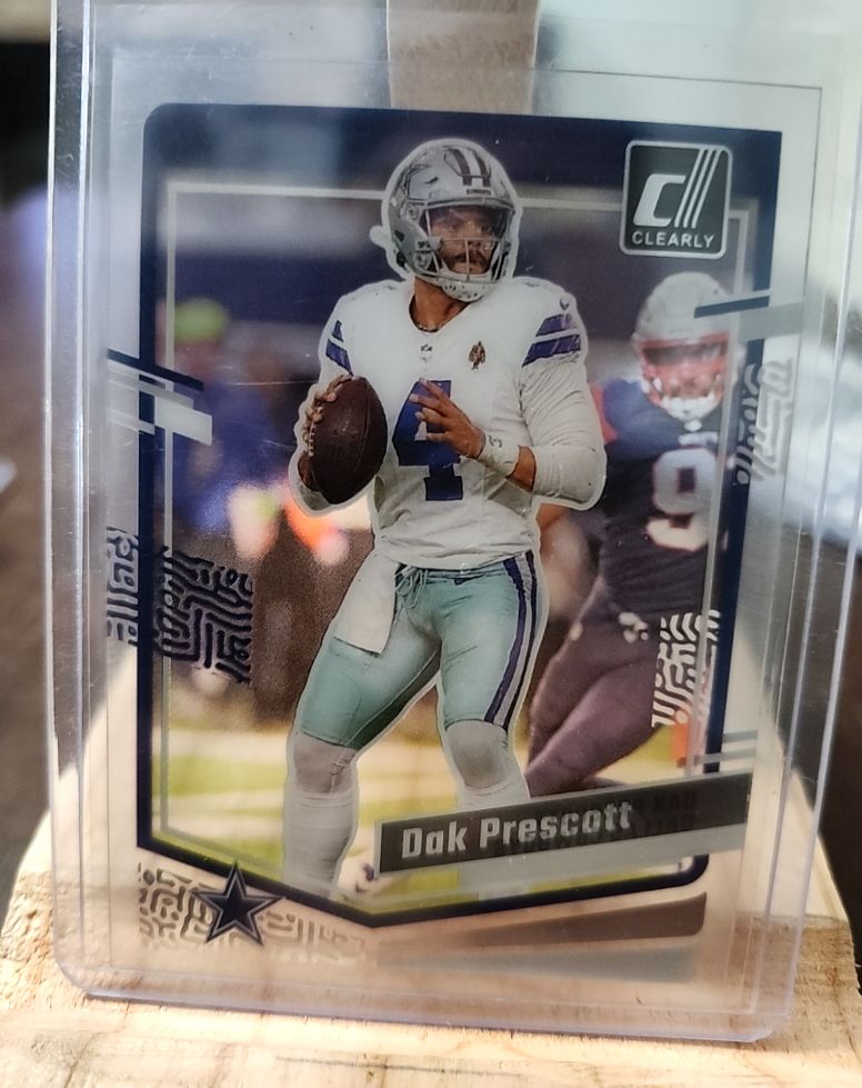2023 Panini Clearly Donruss Dak Prescott — front