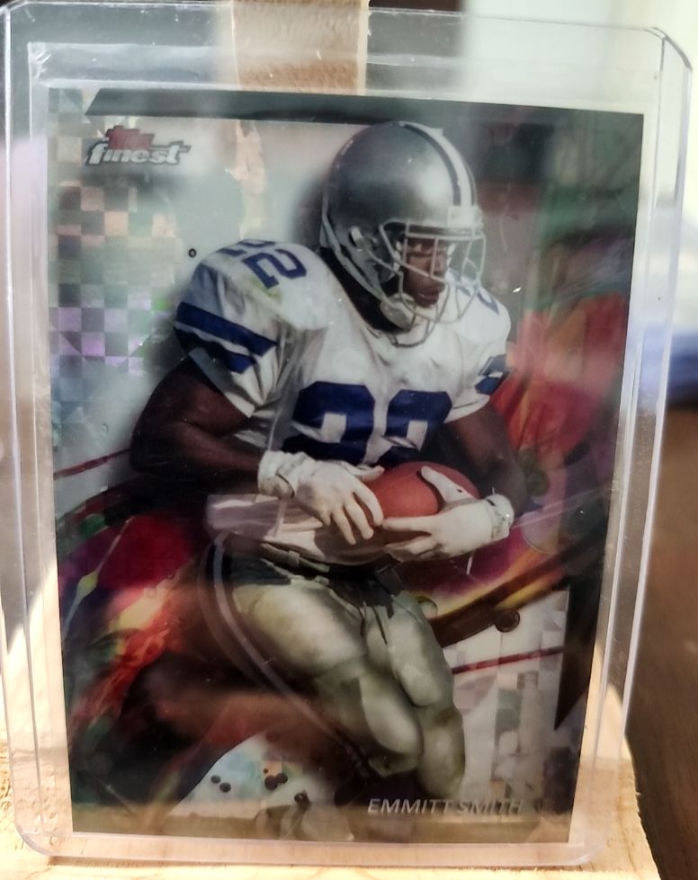 2024 Topps Finest Football #19 Emmitt Smith /325 Dallas Cowboys — front