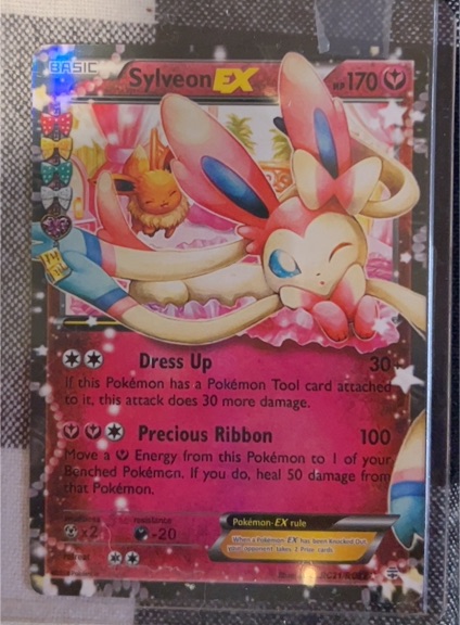 2016 Pokémon Generations Radiant Collection #RC21 Sylveon EX — front