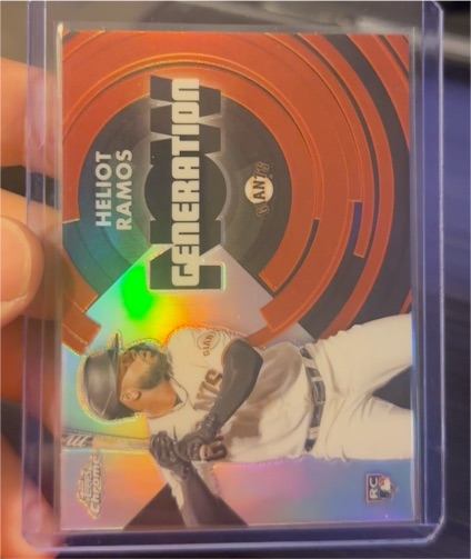 2022 Topps Chrome Update Generation Now #GNC-18 Heliot Ramos — front