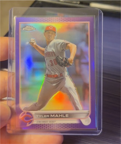 2022 Topps Chrome Update #USC57 Tyler Mahle — front