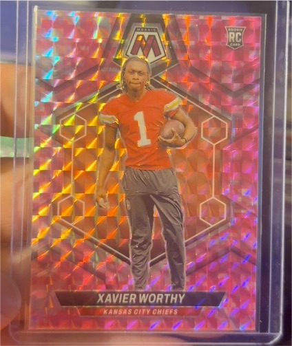 2024 Panini Mosaic #328 Xavier Worthy — front