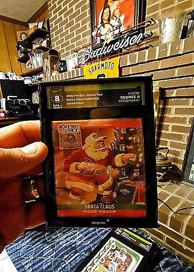 1990 Pro Set #1990 Santa Claus — front