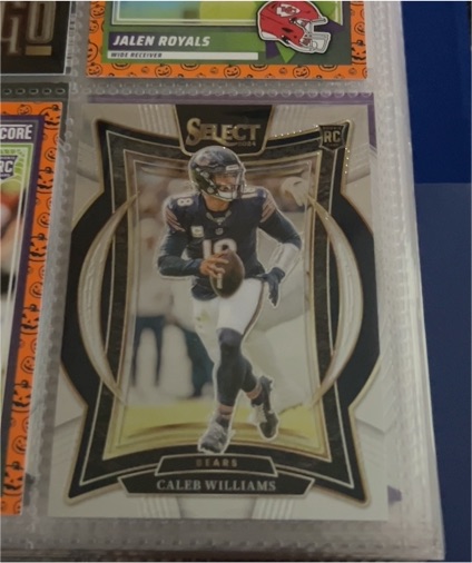 2024 Panini Select #25 Caleb Williams — front