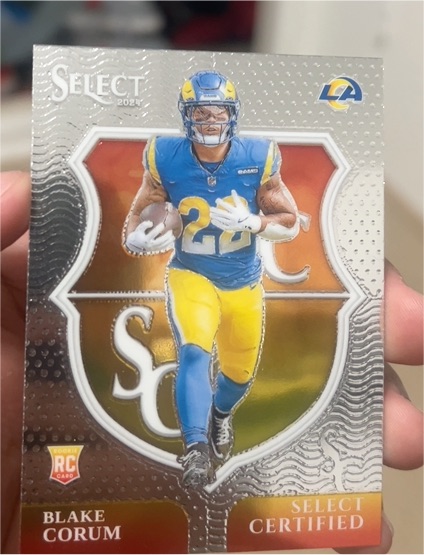 2024 Panini Select #25 Blake Corum — front