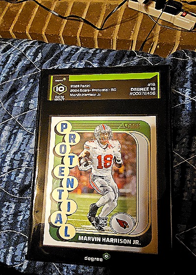 2024 Panini Score #16 Marvin Harrison Jr. — front