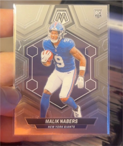 2024 Panini Mosaic #306 Malik Nabers — front