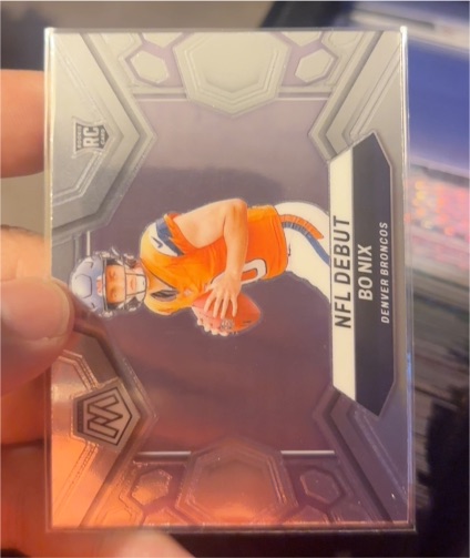 2024 Panini Mosaic NFL Debut #271 Bo Nix — front