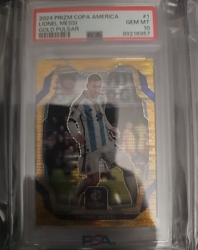 2024 Panini Prizm Copa America #1 Lionel Messi — front