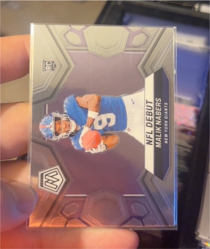 2024 Panini Mosaic NFL Debut #284 Malik Nabers — front