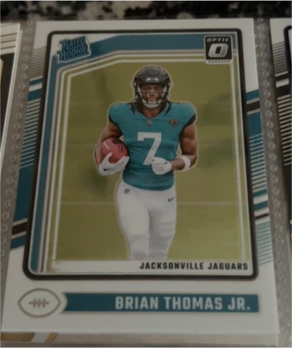 2024 Donruss Optic #214 Brian Thomas Jr. — front