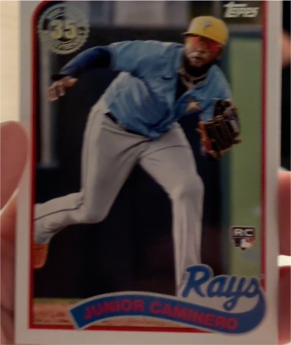 2024 Topps Update #89US-16 Junior Caminero — front