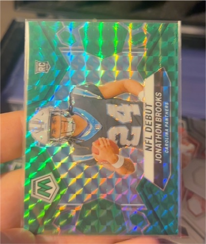 2024 Panini Mosaic NFL Debut #276 Jonathan Brooks — front