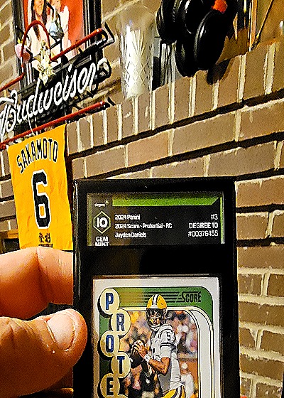 2024 Panini Score - Prototypical RC #3 Jayden Daniels — front