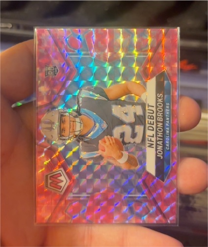 2024 Panini Mosaic NFL Debut #276 Jonathon Brooks — front
