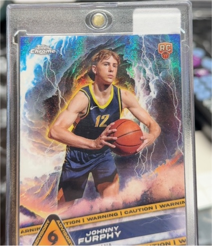 2024 Topps Chrome #RC Johnny Furphy — front