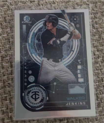 2024 Bowman Chrome #BAI-10 Walker Jenkins — front