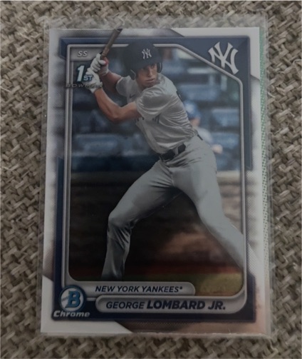 2024 Bowman Chrome #BCP-79 George Lombard Jr. — front