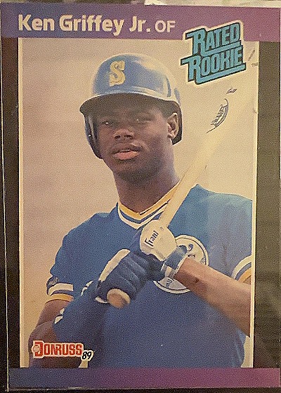 1989 Donruss #33 Ken Griffey Jr. Rated Rookie — front