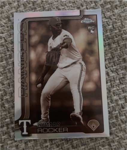 2025 Topps Chrome #73 Kumar Rocker — front