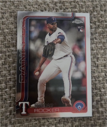 2025 Topps Chrome #73 Kumar Rocker — front