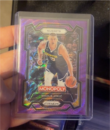 2023-24 Panini Prizm Monopoly #1 Nikola Jokic — front