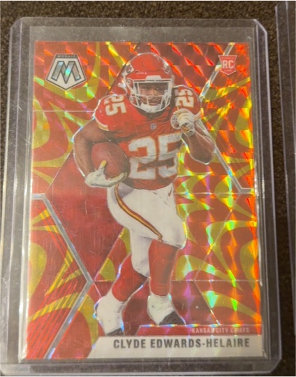2020 Panini Mosaic #212 Clyde Edwards-Helaire — front