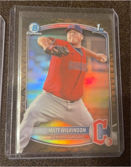 2025 Bowman Chrome Prospects #BCP-145 Matt Wilkinson — front
