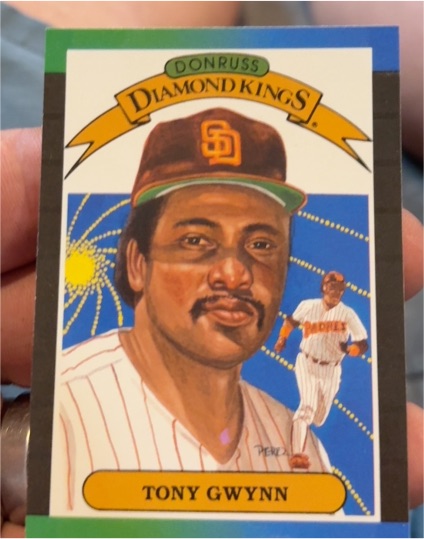 1989 Donruss Diamond Kings #6 Tony Gwynn — front