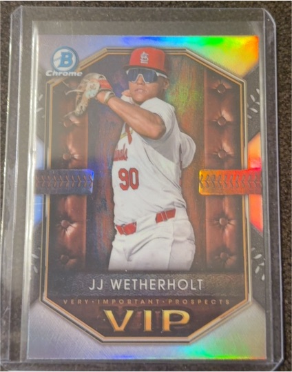2025 Bowman Chrome #VIP-18 JJ Wetherholt — front