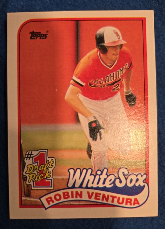1989 Topps #764 Robin Ventura — front