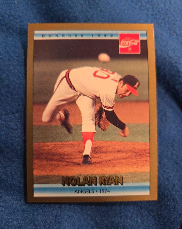 1992 Donruss Coca-Cola #8 Nolan Ryan — front