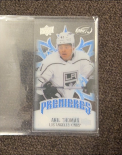 2024-25 Upper Deck Ice Premieres Mini #MP-AI Akil Thomas — front