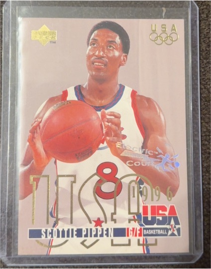 1995 Upper Deck USA Basketball #322 Scottie Pippen — front