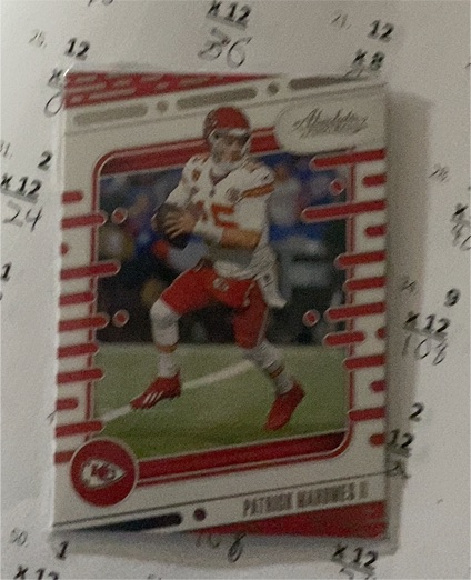 2024 Panini Absolute #50 Patrick Mahomes II — front