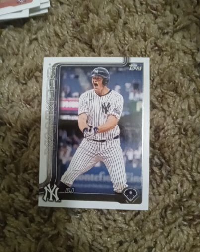 2025 Topps Series 2 #697 DJ LeMahieu — front