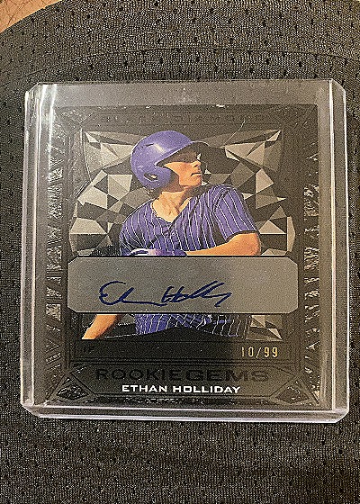2024 Upper Deck Goodwin Champions Rookie Gems #BORG-EH Ethan Holliday — front