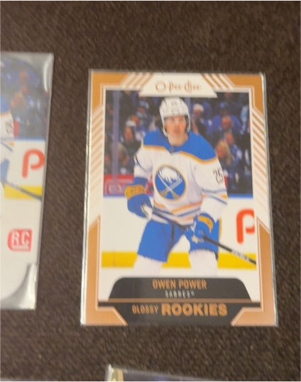 2022-23 O-Pee-Chee Glossy Rookies #R-7 Owen Power — front