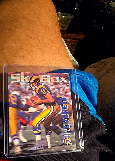 1993 SkyBox #unknown Jim Everett — front
