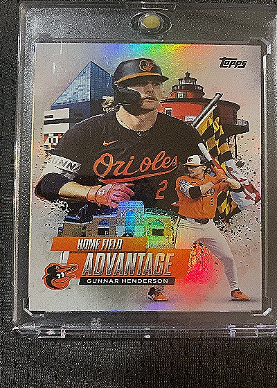 2025 Topps Series 1 #HA-7 Gunnar Henderson Home Field Advantage — front