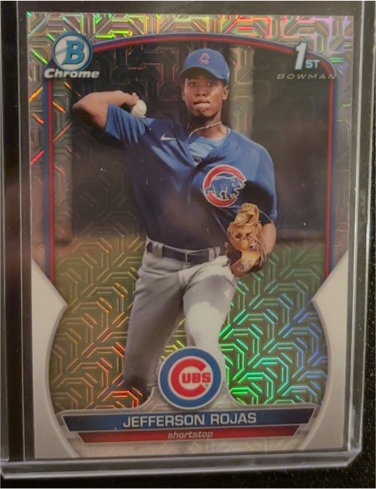 2023 Bowman Chrome #BCP-70 Jefferson Rojas — front
