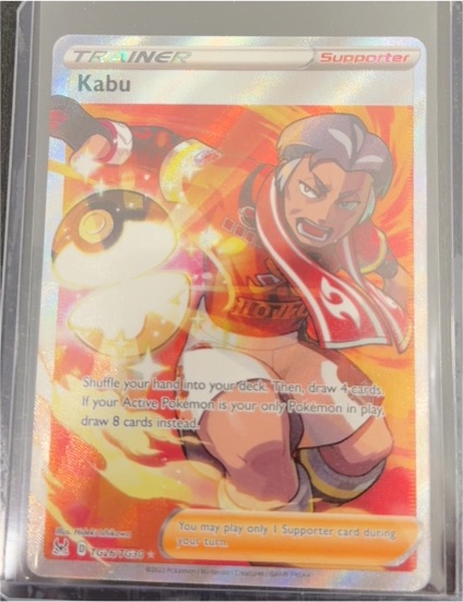 2022 Pokémon TCG Lost Origin Trainer Gallery TG26 Kabu — front