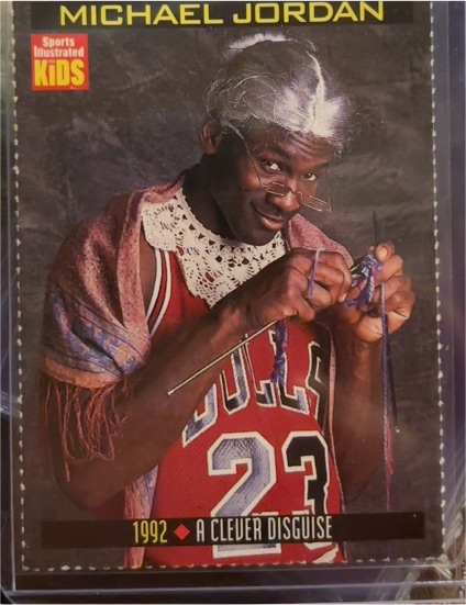 1992 Sports Illustrated for Kids Michael Jordan #779 A Clever Disguise — front