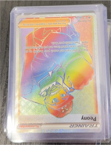 2021 Pokémon Chilling Reign #220 Peony — front