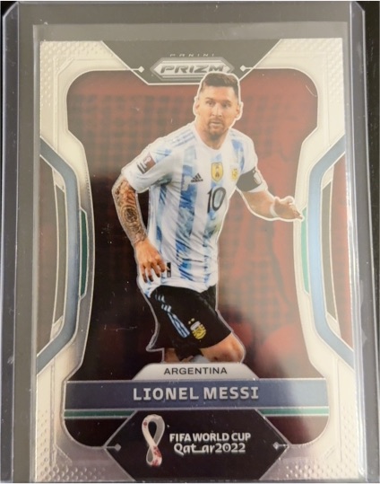 2022 Panini Prizm FIFA World Cup Qatar #7 Lionel Messi — front