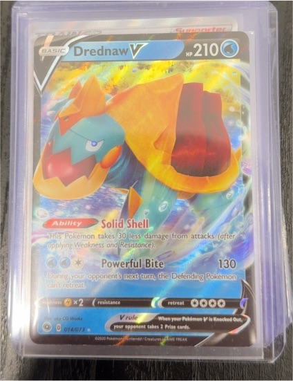 2020 Pokemon TCG Champions Path #014 Drednaw V — front